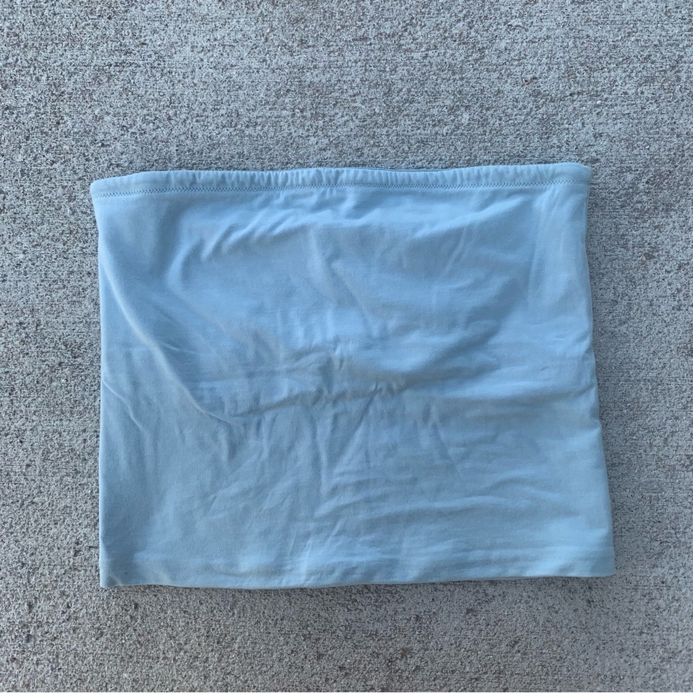 Everlane Blue Tube Top